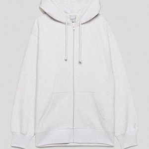 ARITZIA | TNA Cozy Fleeze Boyfriend Zip-Up